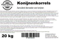 Pepper konijnenkorrel  20 kg