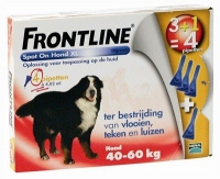 Frontline spot on hond extra large 40-60kg  4 pip