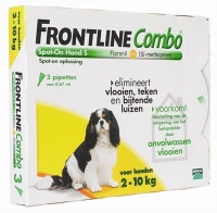 Frontline Combo hond small 2-10kg  3 pip