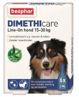 Beaphar DIMETHIcare Line-on hond 15-30kg  6 pip
