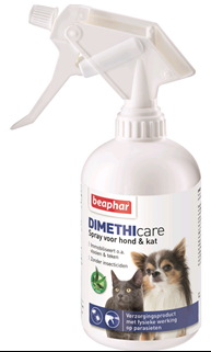 Beaphar DIMETHIcare Spray hond/kat  500 ml