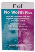 No worm plus hond/kat  10 tabl