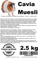 Pepper cavia muesli 2.5 kg