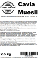 Pepper cavia muesli 2.5 kg