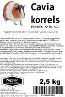 Pepper cavia korrel met vit C 2,5 kg