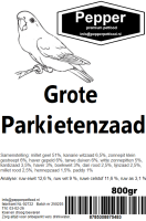 Grote parkietenzaad 800 gr.