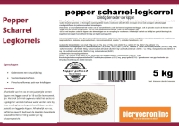 Pepper scharrel legkorrels 5 kg 3 mm