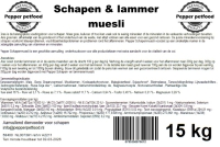 Schapen en lammeren muesli