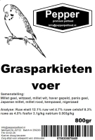 Grasparkiet voer 800 gr