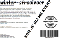 Winter strooivoer  (kom je bij me eten) 750 gr