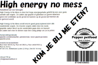 High energy no mess strooivoer (kom je bij me eten) 750 gr