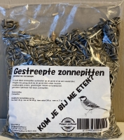 gestreepte zonnepitten (kom je bij me eten) 500 gr