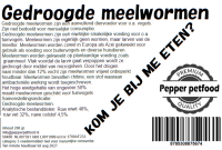 Gedroogde Meelwormen (kom je bij me eten) 200 gr