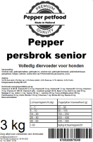 Pepper persbrok senior 3 kg