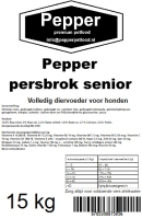 Pepper persbrok senior 3 kg