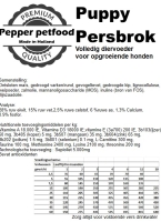 Pepper Persbrok Puppy 15 kg